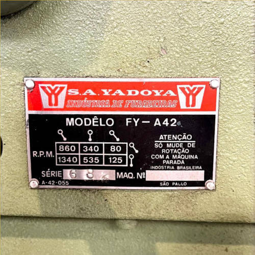 Furadeira de coluna Yadoya FY-A 42