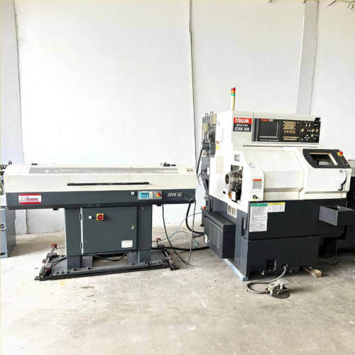 Torno CNC Marca Mazak Modelo QT Star 200