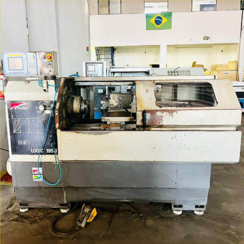 Torno CNC Marca Nardini Modelo Logic 195 II